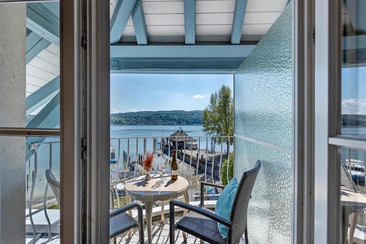 See-Hotel Seeschau - Direkt Am Bodenseeufer 赖歇瑙 外观 照片
