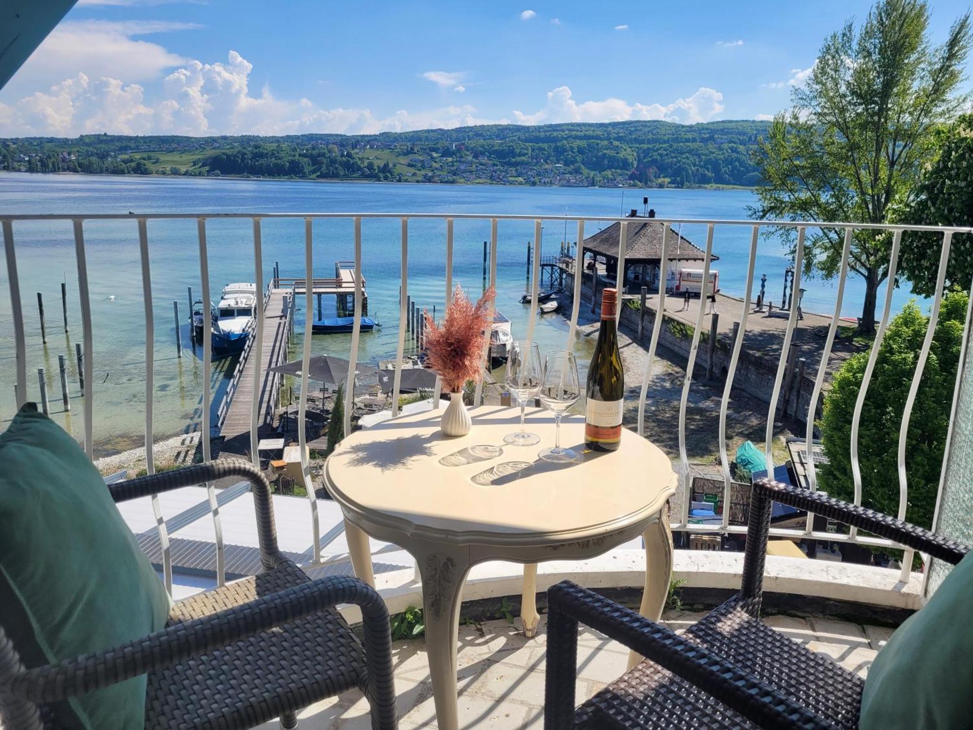 See-Hotel Seeschau - Direkt Am Bodenseeufer 赖歇瑙 外观 照片